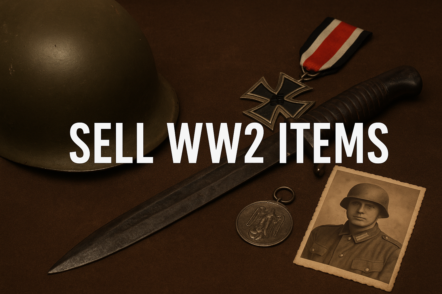 Sell WW2 Items | Get the Best Value for Your WWII Memorabilia with Warfront Collectibles
