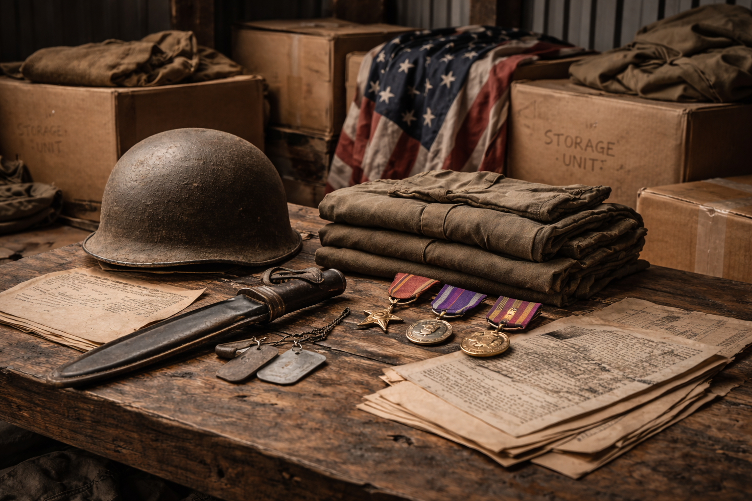Selling WW2 Memorabilia Found in Storage in the United States