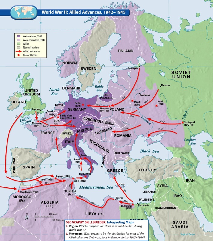 This Day in World War II History: January 15th – The Allies Advance in Europe